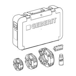 Geberit Mapress XP-Pressschlingen Typ 4, im Koffer Außendurchmesser 76,1/88,9/108mm... GEBERIT-691190001 4025410780324 (Abb. 1)