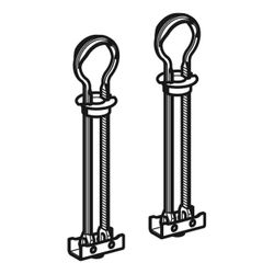 Geberit Set Klappdübel für Adapterplatte für Geberit AquaClean, 2 Stück... GEBERIT-243083001 4025416355991 (Abb. 1)