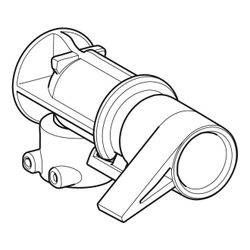 Geberit Schlauchübergang für Funktionsbox, für Piave, Brenta Waschtischarmaturen... GEBERIT-244632001 4025410793614 (Abb. 1)