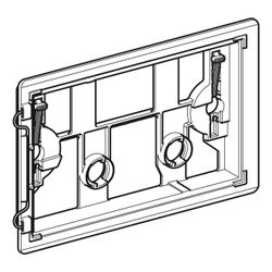 Geberit Befestigungsrahmen für Omega Betätigungsplatten, 243108001... GEBERIT-243108001 4025416362203 (Abb. 1)
