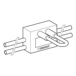 Geberit Anschlussbox d 20mm, d1 16mm, d2 20mm Typ T PE-RT II, Al, PE-RT II... GEBERIT-619371001 4025416600824 (Abb. 1)