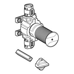 Geberit FlowFit Unterputz-Kugelhahn mit Dämmung, Befestigung, d 16mm, PN 10 bar... GEBERIT-619890001 4025410773272 (Abb. 1)
