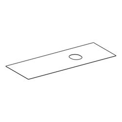 Geberit Abdeckplatte für VariForm Unterschrank für Aufsatzwaschtisch, 2 und 3 Schubl... GEBERIT-244685001 4025410873828 (Abb. 1)
