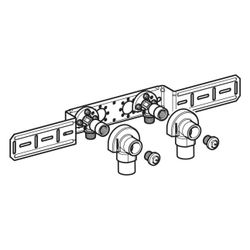 Geberit Anschlusswinkel 90 Grad mit Außengewinde MF 1/2" vormontiert 2-fach RMF 1/2"... GEBERIT-632853002 4025410760104 (Abb. 1)