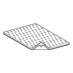 Geberit Isol Flex Schalldämmmatte selbstklebend Länge 118cm, Breite 78cm... GEBERIT-356016001 4025416440635 (Abb. 1)