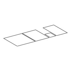 Geberit Antirutschmatten für myDay Unterschrank, 115cm, 598676000... GEBERIT-598676000 4022009345254 (Abb. 1)