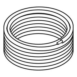 Geberit Systemrohr ML, Therm, rund vorgedämmt 10mm, D 25mm, Rollenware, Länge 25m... GEBERIT-619172002 4064746060946 (Abb. 1)