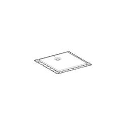 Geberit Olona quadratische Duschwanne mit Dichtvlies 100x100cm, Weiß... GEBERIT-550902001 4025410872999 (Abb. 1)