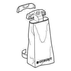 Geberit FlowFit Auffangvorrichtung für Pressindikatoren Außendurchmesser 50/63/75mm... GEBERIT-690941001 4025410869067 (Abb. 1)