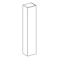 Geberit iCon Hochschrank mit 1 Tür, 36x180x29,1cm, Weiß lackiert hochglänzend... GEBERIT-502316011 4025410941619 (Abb. 1)