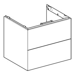 Geberit ONE Unterschrank für Waschtisch, 2 Schubladen, Breite Waschtisch 60cm, Höhe ... GEBERIT-505261002 4025410934482 (Abb. 1)