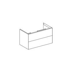 Geberit ONE Unterschrank für Waschtisch, 2 Schubladen, B Waschtisch 90cm, H 50,4cm T... GEBERIT-505263006 4025410935960 (Abb. 1)