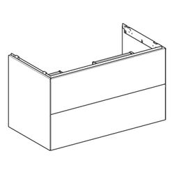 Geberit ONE Unterschrank für Waschtisch, 2 Schubladen, B Waschtisch 90cm, H 50,4cm T... GEBERIT-505263006 4025410935960 (Abb. 1)