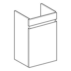 Geberit Renova Plan Unterschrank für Handwaschbecken, 1 Tür, 38,4x60,5x30,8cm, Wasch... GEBERIT-501902JK1 4025410905628 (Abb. 1)