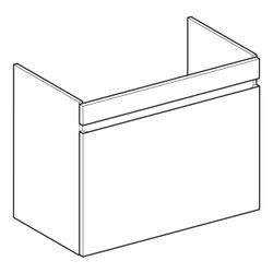 Geberit Renova Plan Unterschrank für Waschtisch 1 Schublade, 1 Innenschublade, 78,2x... GEBERIT-501909001 4025410905246 (Abb. 1)