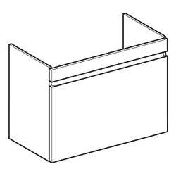 Geberit Renova Plan Unterschrank für Waschtisch 1 Schublade, 1 Innenschublade, 83,2x... GEBERIT-501910001 4025410905260 (Abb. 1)