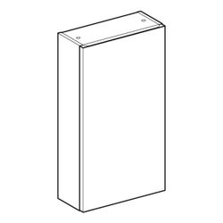 Geberit Renova Plan Hängeschrank mit 1 Tür, 39x70x17,3cm, Nussbaum hickory/Folie str... GEBERIT-501920JR1 4025410905970 (Abb. 1)