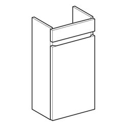 Geberit Renova Plan Unterschrank für Handwaschbecken, 1 Tür, verk. Ausladung, 31,4x6... GEBERIT-501901JK1 4025410905604 (Abb. 1)