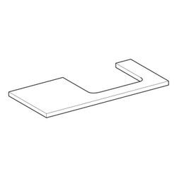 Geberit ONE Waschtischplatte Ausschnitt rechts, für Aufsatzwaschtisch rechteckig, 10... GEBERIT-505324007 4025410937728 (Abb. 1)