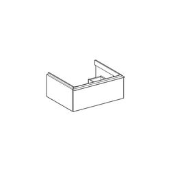 Geberit iCon Unterschrank für Waschtisch, 1 Schublade Waschtisch 60cm, Weiß lackiert... GEBERIT-502310011 4025410941435 (Abb. 1)