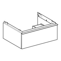 Geberit iCon Unterschrank für Waschtisch, 1 Schublade Waschtisch 60cm, Weiß lackiert... GEBERIT-502310011 4025410941435 (Abb. 1)
