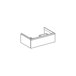 Geberit iCon Unterschrank für Waschtisch, 1 Schublade Waschtisch 75cm, Weiß, lackier... GEBERIT-502311012 4025410941473 (Abb. 1)