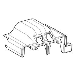 Geberit Abdeckung für Lagerbock, 244951001... GEBERIT-244951001 4025410520036 (Abb. 1)