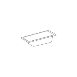 Geberit Tawa Rechteckbadewanne schmaler Rand 180x80cm, Gesamtvolumen 273l... GEBERIT-554132011 4025410872814 (Abb. 1)