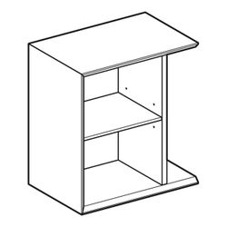 Geberit iCon Seitenelement, 37x40x24,5cm, Weiß lackiert hochglänzend... GEBERIT-502324011 4025410941770 (Abb. 1)