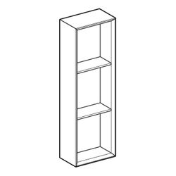 Geberit iCon Regal rechteckig, 22,5x70x13,2cm, Weiß lackiert matt... GEBERIT-502320013 4025410941701 (Abb. 1)