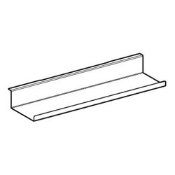Geberit Wandablage 45x5,5x13cm, Lava pulverbeschichtet matt... GEBERIT-502326JK1 4025410943217 (Abb. 1)