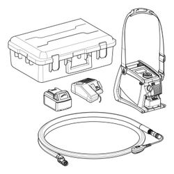 Geberit CP700G Hydraulikaggregat im Koffer, 230V/50-60 Hz, Steckertyp CEE 7/16... GEBERIT-691231P11 4025410931689 (Abb. 1)