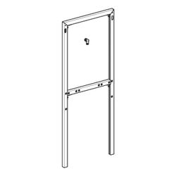Geberit Monolith Distanzrahmen Aluminium poliert... GEBERIT-131011001 4025416572596 (Abb. 1)