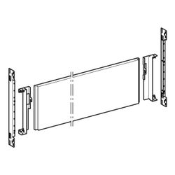Geberit Duofix Montageplatte für Waschtisch mit Unterschrank, einer Auslaufarmatur e... GEBERIT-111055001 4025410949585 (Abb. 1)
