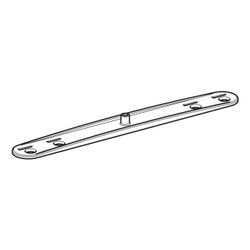 Geberit Schablone für WC-Sitz Scharnier Befestigung von oben, B155... GEBERIT-244849001 4025410945945 (Abb. 1)