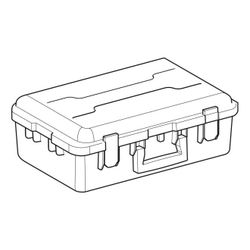 Geberit Koffer für Hydraulikaggregat Compact CP700G ABS... GEBERIT-691159001 4025410938213 (Abb. 1)
