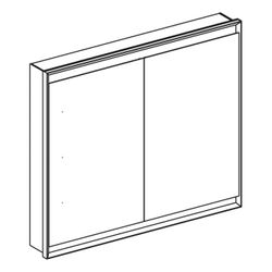 Geberit ONE Spiegelschrank mit ComfortLight, 2 Türen, UP-Montage, Höhe 90cm B 105cm,... GEBERIT-505804001 4025410934994 (Abb. 1)