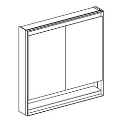 Geberit ONE Spiegelschrank mit Nische und ComfortLight, 2 Türen, AP-Montage, H 90cm ... GEBERIT-505833002 4025410935564 (Abb. 1)