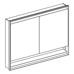 Geberit ONE Spiegelschrank mit Nische und ComfortLight, 2 Türen, UP-Montage, H 90cm ... GEBERIT-505825002 4025410935441 (Abb. 1)