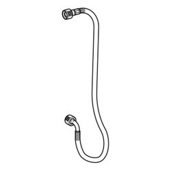 Geberit Panzerschlauch für Narva Urinal... GEBERIT-244913001 4025410946140 (Abb. 1)