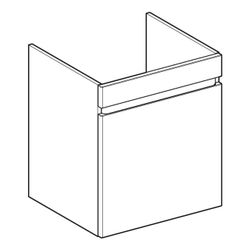 Geberit Renova Plan Unterschrank für Möbelwaschtisch, 1 Schublade, 1 Innenschublade,... GEBERIT-501935JK1 4025410525031 (Abb. 1)
