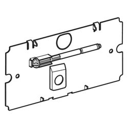 Geberit Schutzplatte für Twinline UP-Spülkasten, ab Modell 1988, 240073001... GEBERIT-240073001 4025416035312 (Abb. 1)