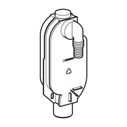 Geberit Unterputz-Geruchsverschluss für Geräte Außendurchmesser 40mm, weiß-alpin... GEBERIT-862173111 4025416144908 (Abb. 1)