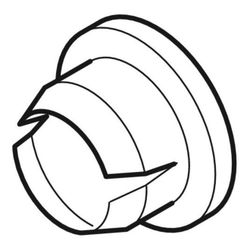 Geberit Verschlusszapfen für Aufputzspülkasten, Alpinweiß... GEBERIT-816803111 4025416134329 (Abb. 1)