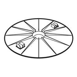 Geberit Funktionsscheibe, 240238001... GEBERIT-240238001 4025416042358 (Abb. 1)