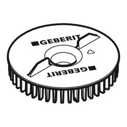 Geberit Laubfang mit Deckel für Pluvia Dachwassereinlauf... GEBERIT-359543001 4025416352587 (Abb. 1)
