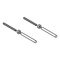 Geberit Gewindestangen Set M10, 2 Stück... GEBERIT-241059001 4025416544845 (Abb. 1)