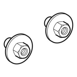 Geberit Bundmuttern Set M10, 2 Stück... GEBERIT-241009001 4025416534068 (Abb. 1)