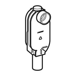 Geberit Unterputz-Geruchsverschluss für Geräte weiß-alpin... GEBERIT-862174111 4025416147480 (Abb. 1)