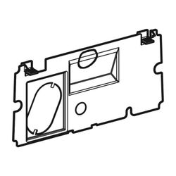 Geberit Schutzplatte für WC-Steuerung, Highline... GEBERIT-241305001 4025416673385 (Abb. 1)